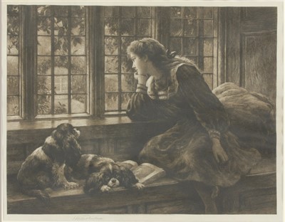 Lot 459 - Herbert Thomas Dicksee RE (1862-1942)