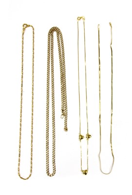 Lot 1007 - A 9ct gold curb link chain