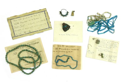Lot 1068 - A quantity of Egyptian Faience beads
