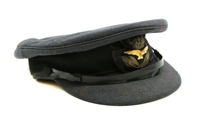 Lot 132 - A WW2 RAF Crusher cap