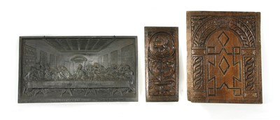 Lot 410 - An iron panel