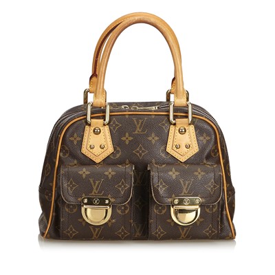 Lot 676 - A Louis Vuitton monogrammed Manhattan PM bag