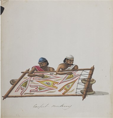 Lot 140 - Ten Indian watercolours on paper