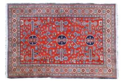 Lot 671 - A Caucasian Kuba rug