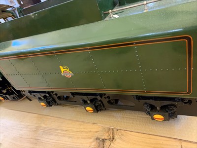 Lot 603 - A 5in gauge live steam model of the Britannia Class 4-6-2 locomotive and tender 'Boadicea' no.70036