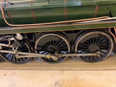 Lot 603 - A 5in gauge live steam model of the Britannia Class 4-6-2 locomotive and tender 'Boadicea' no.70036