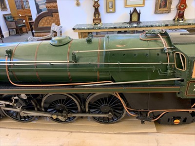 Lot 603 - A 5in gauge live steam model of the Britannia Class 4-6-2 locomotive and tender 'Boadicea' no.70036