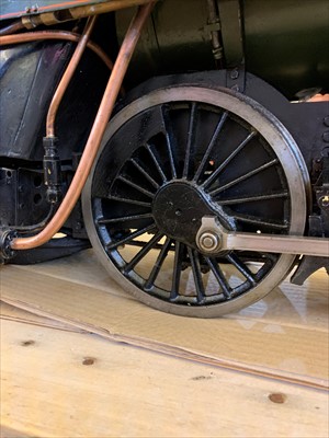 Lot 603 - A 5in gauge live steam model of the Britannia Class 4-6-2 locomotive and tender 'Boadicea' no.70036