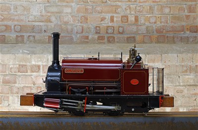 Lot 601 - A 5in gauge (7¼in gauge scale) narrow gauge live steam model