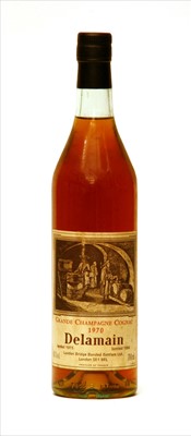 Lot 122 - Delamain, Grande Champagne Cognac, 1970, landed 1973, bottled 1994, one bottle