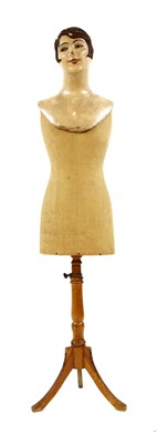 Lot 637 - A vintage tailor's dummy