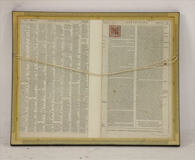 Lot 420 - MAPS: Speede, John; Saxton, C: NORFOLK