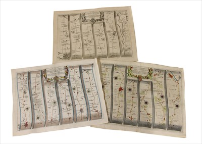 Lot 424 - MAPS: ROADS: Ogilby, J: The Road From Chelmsford
