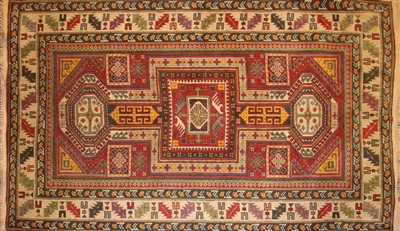 Lot 625 - Two caucasian rugs
