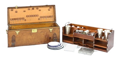 Lot 611 - An Asprey & Co. motoring picnic hamper