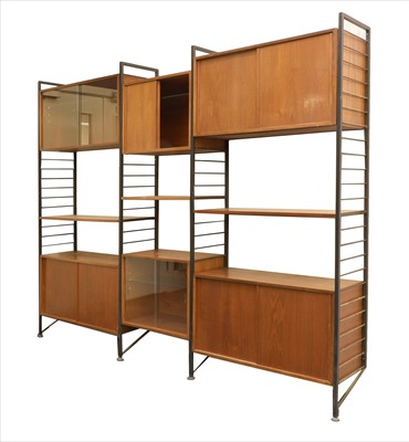 Lot 290 - A Staples Ladderax wall unit