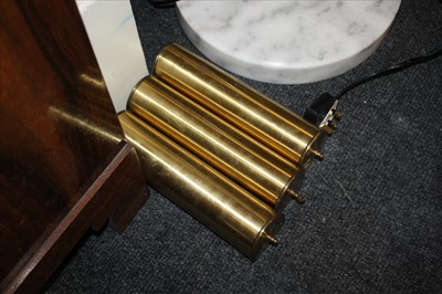 Lot 112 - An Art Deco walnut longcase clock