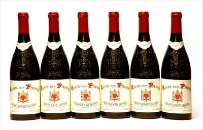 Lot 211 - Clos des Papes, 2007, six bottles (boxed)