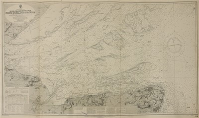 Lot 109 - Admiralty chart of the River Thames