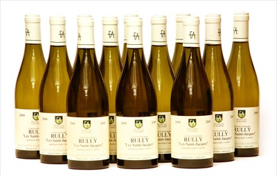 Lot 12 - François d'Allaines, Rully "Les Saint-Jacques", 2009, twelve bottles (boxed)