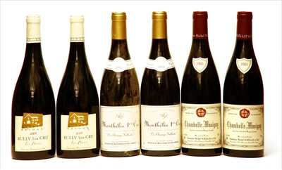 Lot 236 - Miscellaneous 2005 Red Burgundy: Dom Michel Noëllat et Fils and two others, six bottles in total