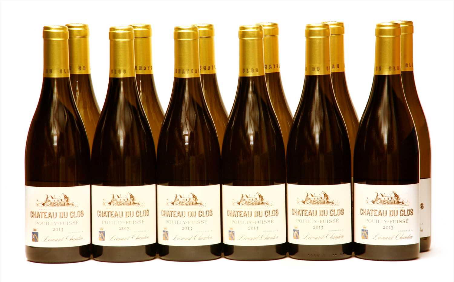 Lot 21 - Chateau du Clos, Pouilly-Fuissé, 2013, twelve bottles (boxed)