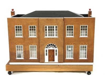 Lot 1287A - A large Georgian style doll's house