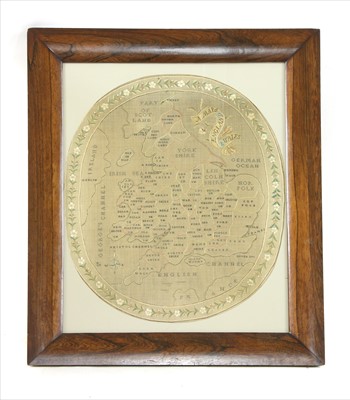 Lot 568 - A map sampler of England and Wales
