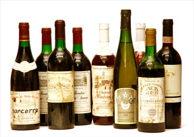 Lot 102 - Misc: Brunello di Montalcino, Tenimenti Angelini, 1997, one bottle, and others, nine bottles total