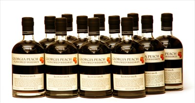 Lot 127 - Leopold Bros., Georgia Peach Flavored Whiskey, 36 bottles