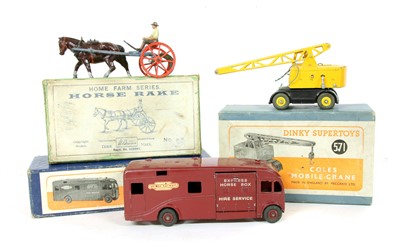 Lot 1179 - A Britains Home Farm Series Horse Rake