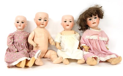 Lot 1241 - An Armand Marseille 990 bisque headed doll