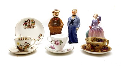 Lot 1386 - An Aynsley Orchard Gold tea set