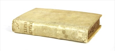 Lot 320 - LIPSI, J (Justus Lipsius)- 3 works in one volume: Epistolarum Centuriae Duae