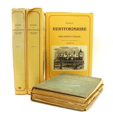 Lot 278 - Cussans (JE) History of Hertfordshire