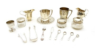 Lot 1110A - A silver cup