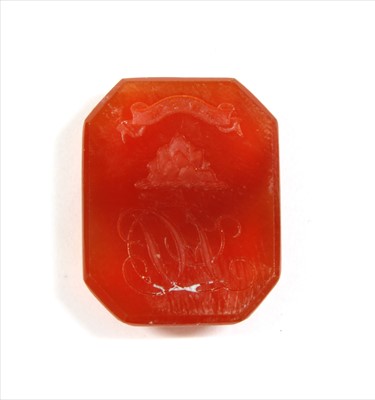 Lot 175 - A quantity of loose intaglio engraved hardstone seals