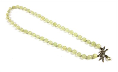 Lot 1 - A Flemish silver diamond set Vlaams Hart pendant surmount, c.1800