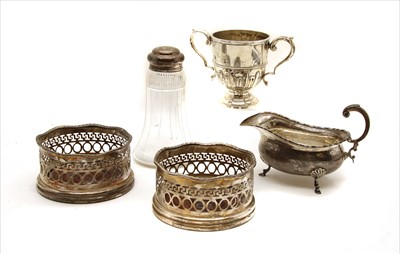 Lot 71 - A silver twin handled cup, by Harrison Brothers & Howson, Sheffield 1924
