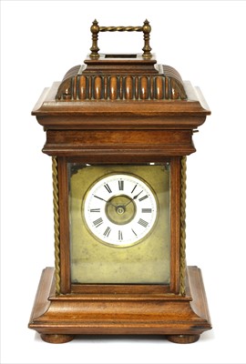 Lot 683 - A musical symphonium mantel clock
