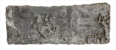 Lot 457 - HUNTING SCENE