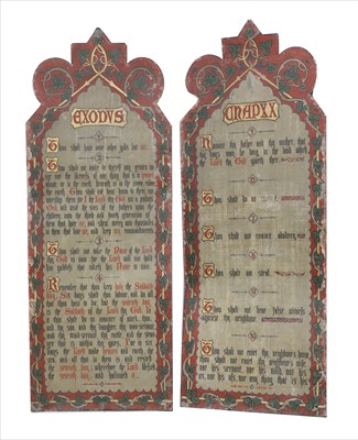 Lot 114 - THE TEN COMMANDMENTS