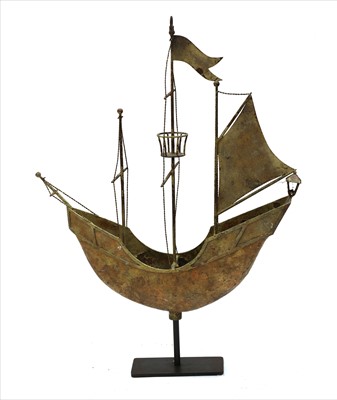 Lot 86 - GALLEON WEATHERVANE
