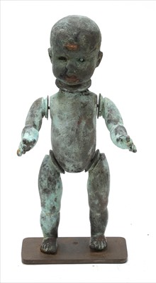 Lot 445 - BRONZE DOLL MOULD
