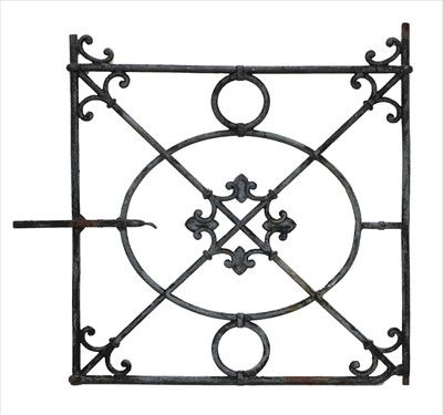 Lot 359 - DECORATIVE STEEL GATE