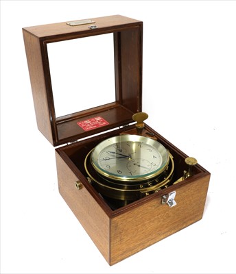 Lot 216 - An eight-day marine chronometer