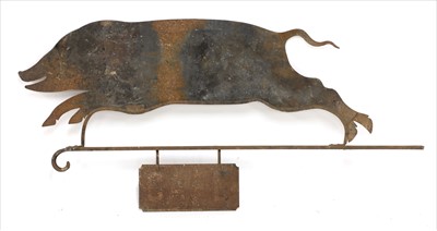 Lot 479 - PIG RESTAURANT SIGN