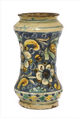 Lot 1 - A Sicilian Caltagirone albarello