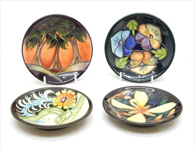 Lot 493 - Four Moorcroft Collectors' Club coasters