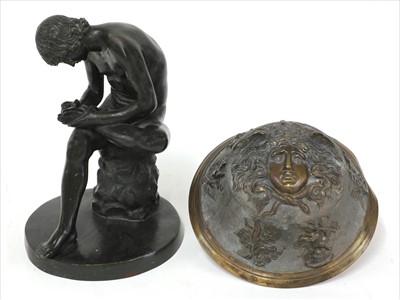 Lot 39 - A Grand Tour-type bronze bowl